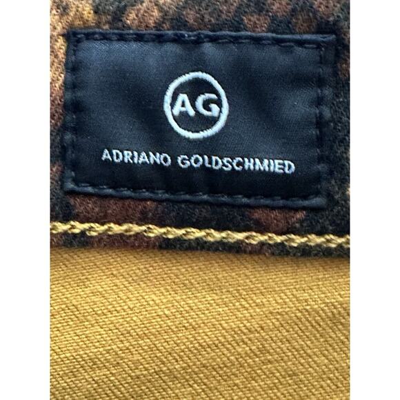 Adriano Goldschmied The Sophia Ankle High Waisted Skinny Snake Print Jeans 27R - Picture 11 of 12